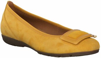 Ballerinas für Damen 819013 (Gelb)