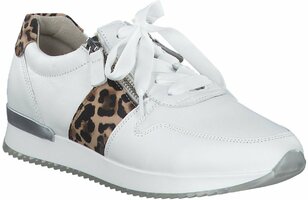 Damen-Sneaker aus Leder 818677 (Weiß/Bunt)