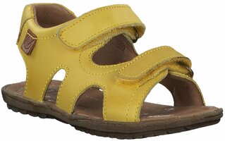 Kinder-Sandalen aus Leder 763597 (Gelb)