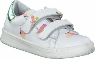 Klett-Halbschuhe für Kinder 809214 (Weiß/Bunt)