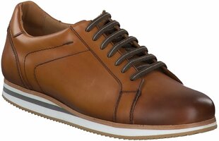 Herren-Schnürschuhe aus Leder 858493 (Braun)