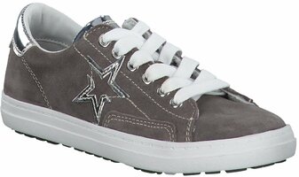 Schnür-Halbschuhe für Kinder 840044 (Grau)