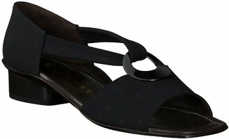 Damen-Peeptoes 978055 (Schwarz)