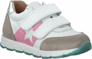 Kinder-Halbschuhe aus Leder 817966 (Weiß)