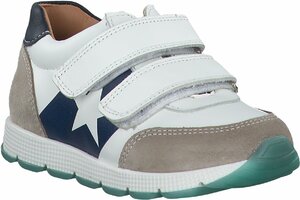 Kinder-Halbschuhe aus Leder 817958 (Weiß)