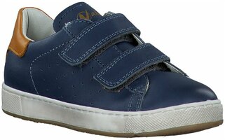 Kinder-Halbschuhe aus Leder 834518 (Blau)