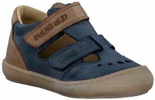 Kinder-Lauflernschuhe aus Leder 885101 (Blau)