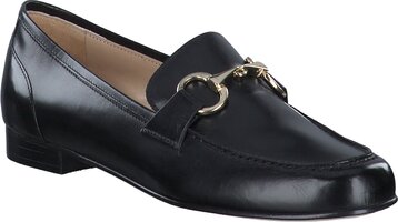 Damen-Trotteur aus Leder 875177 (Schwarz)