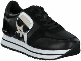 Damen-Schnürschuhe aus Leder 913900 (Schwarz)