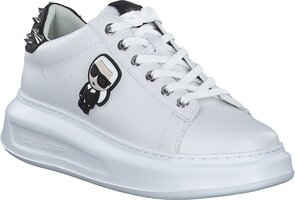 Damen-Schnürschuhe aus Leder 913935 (Weiß)