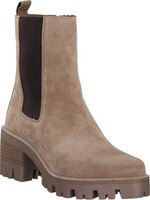 Chelsea Boots mit Absatz 914459 (Braun)