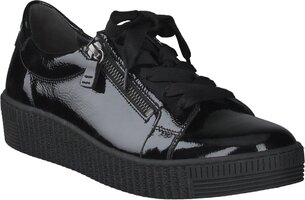 Damen-Schnürschuhe 902007 (Schwarz)