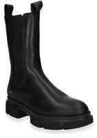 Damen-Boots aus Leder 914770 (Schwarz)