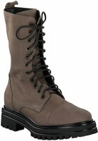 Damen-Schnürboots aus Leder 903231 (Braun)
