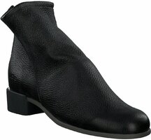 Klassische Damen-Stiefeletten aus Leder 913984 (Schwarz)