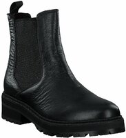Chelsea Boots für Damen aus Leder 903425 (Schwarz)
