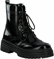 Schnürboots für Damen 901982 (Schwarz)