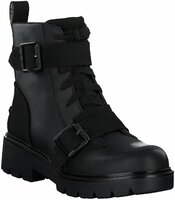 Damen-Schnürboots 878418 (Schwarz)