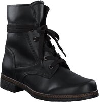 Damen-Boots aus Leder 902111 (Schwarz)