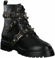 Damenboots aus Leder 913832 (Schwarz)