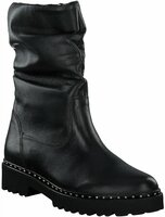 Damen-Boots aus Leder 902123 (Schwarz)