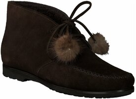 Damen-Winter-Boots aus Leder 752228 (Braun)