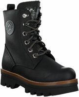 Winter-Schnürboots für Damen 902779 (Schwarz)