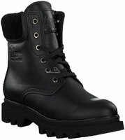 Winter-Schnürboots für Damen 902809 (Schwarz)