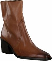 Damen-Stiefeletten aus Leder 904004 (Braun)