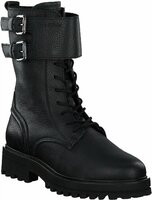 Damen-Boots aus Leder 901702 (Schwarz)