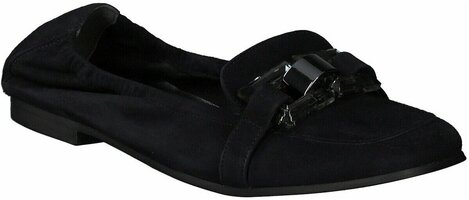 Damen-Ballerinas aus Leder 873699 (Blau)