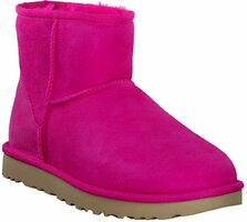 Damen-Winterboots aus Leder 878236 (Pink)