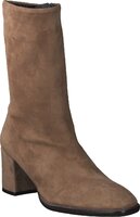 Absatz-Stiefeletten für Damen 903206 (Braun)