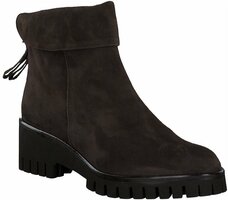 Damen-Stiefeletten aus Leder 902329 (Dunkelbraun)