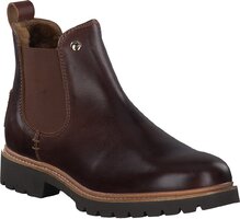 Damen-Boots aus Leder 904132 (Braun)
