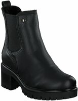 Damen-Boots aus Leder 904168 (Schwarz)