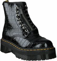 Plateau-Boots für Damen 886666 (Schwarz)