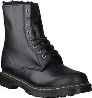 Winter-Schnürboots für Damen 886713 (Schwarz)