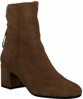 Damen-Stiefeletten aus Leder 902196 (Braun)