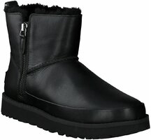 Moon Boots für Damen aus Leder 878388 (Schwarz)