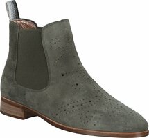 Chelsea-Stiefeletten für Damen 907042 (Oliv)