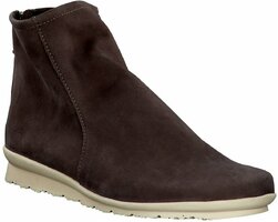 Damen-Stiefeletten aus Leder 950415 (Beige)