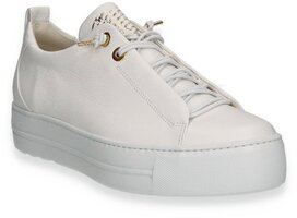 Damen-Sneaker aus Leder 910211 (Weiß)