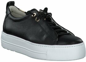 Damen-Sneaker aus Leder 910223 (Schwarz)