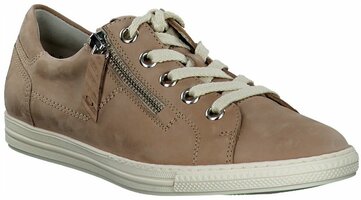 Damen-Sneaker aus Leder 906761 (Beige)