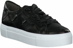 Damen-Sneaker aus Leder 906438 (Schwarz)