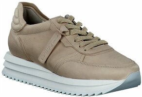 Damen-Sneaker aus Leder 906396 (Beige)