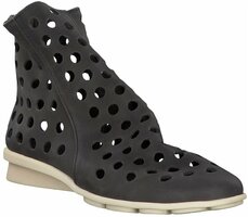 Damen-Boots aus Leder 961449 (Grau)