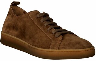 Damen-Schnürschuhe aus Leder 909977 (Braun)