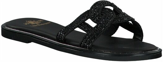 Pantoletten für Damen 951022 (Schwarz)